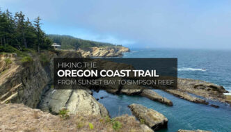 Hiking the Oregon Coast Trail to Simpson Reef